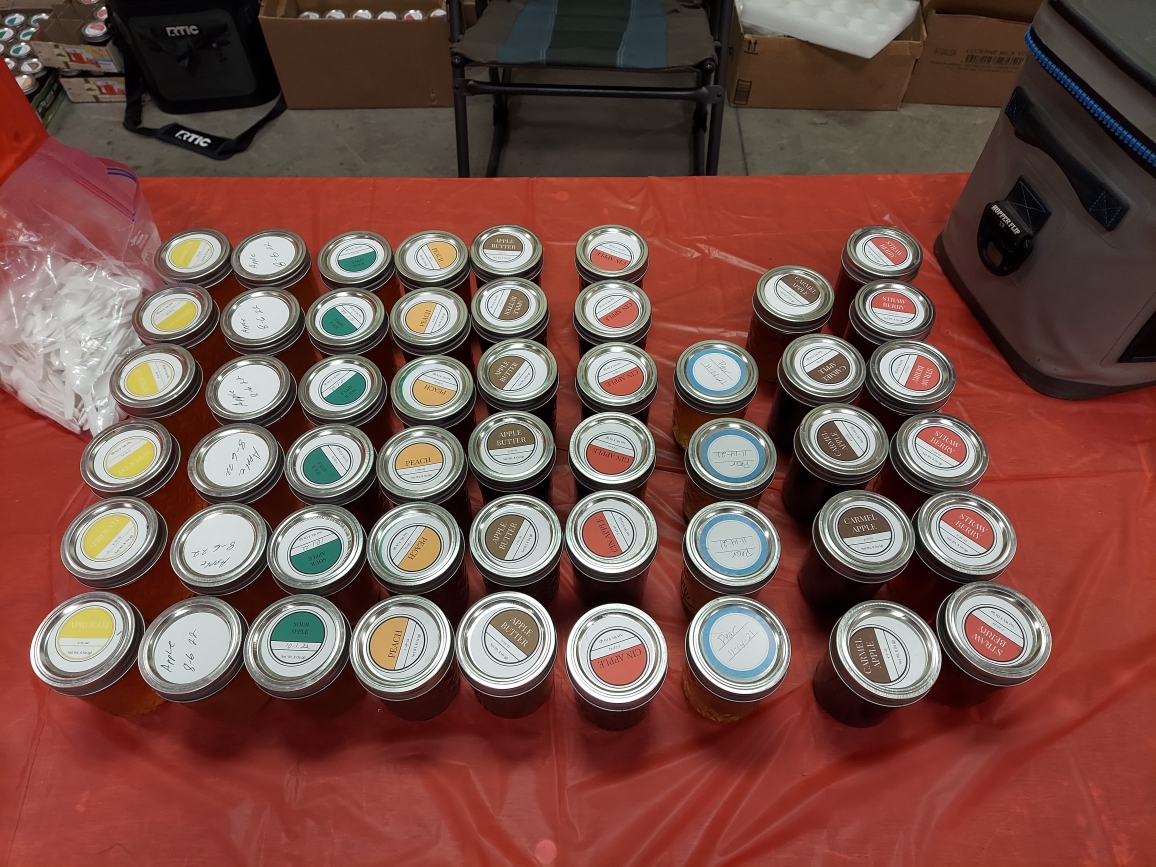 Professional Market Display Setup